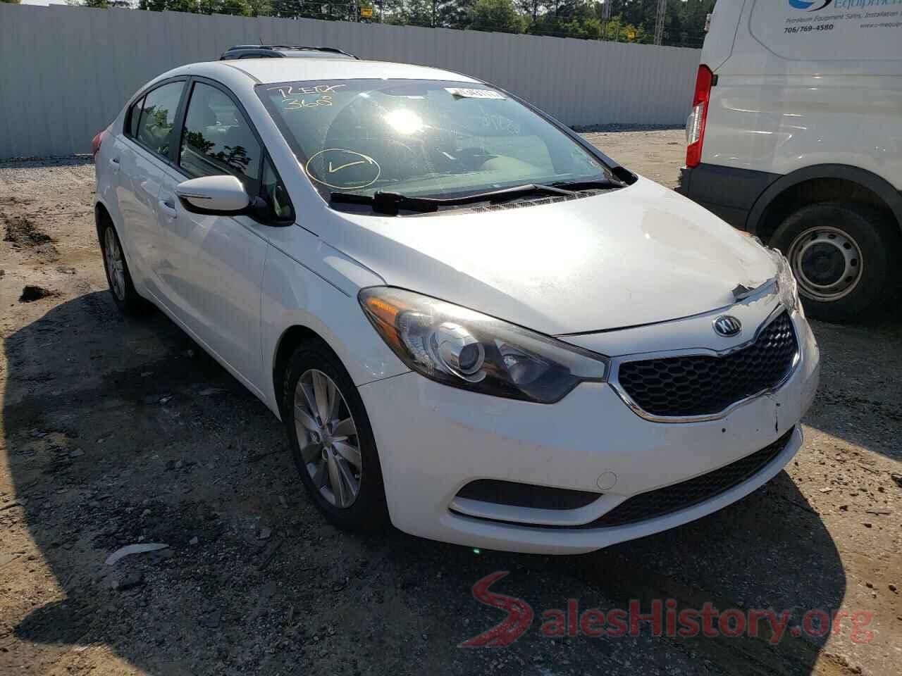 KNAFX4A66G5503820 2016 KIA FORTE