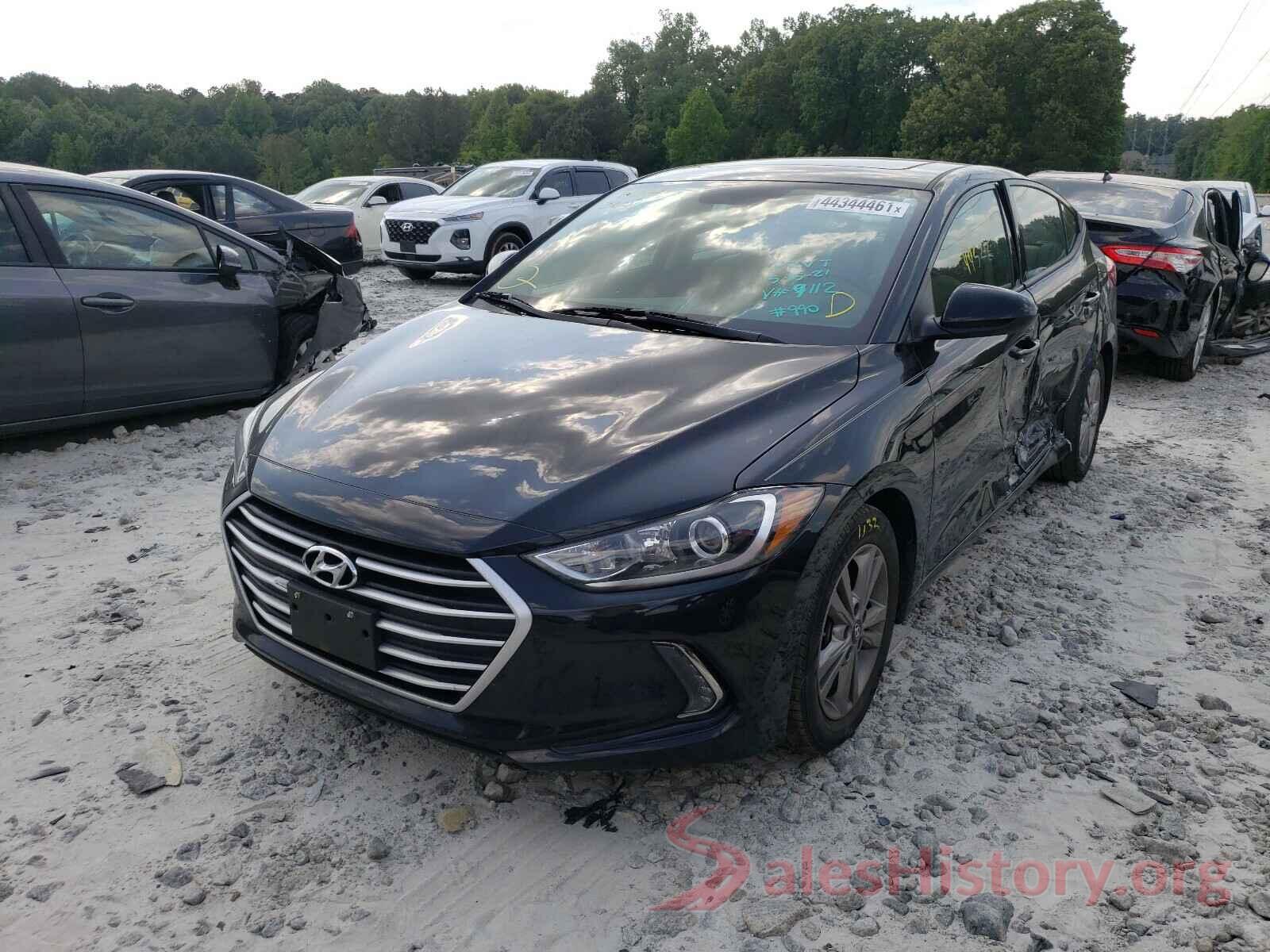 5NPD84LF2HH139112 2017 HYUNDAI ELANTRA