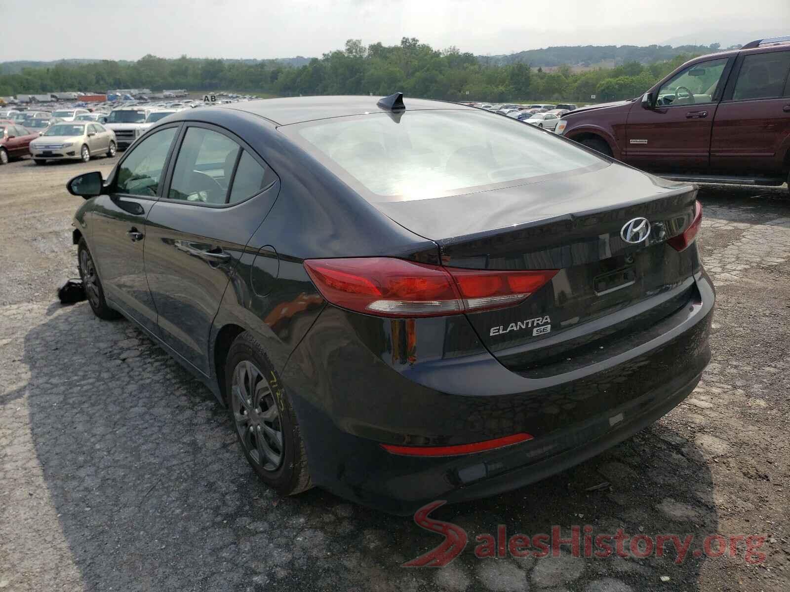 KMHD74LF9HU119718 2017 HYUNDAI ELANTRA