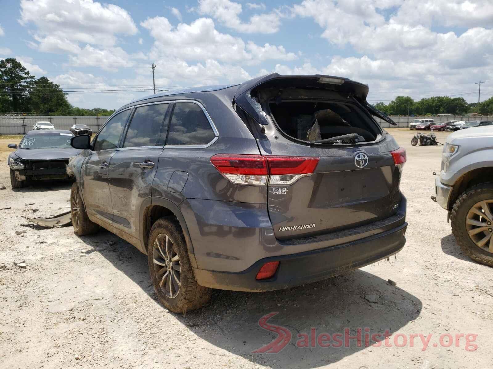 5TDKZRFH2JS540495 2018 TOYOTA HIGHLANDER