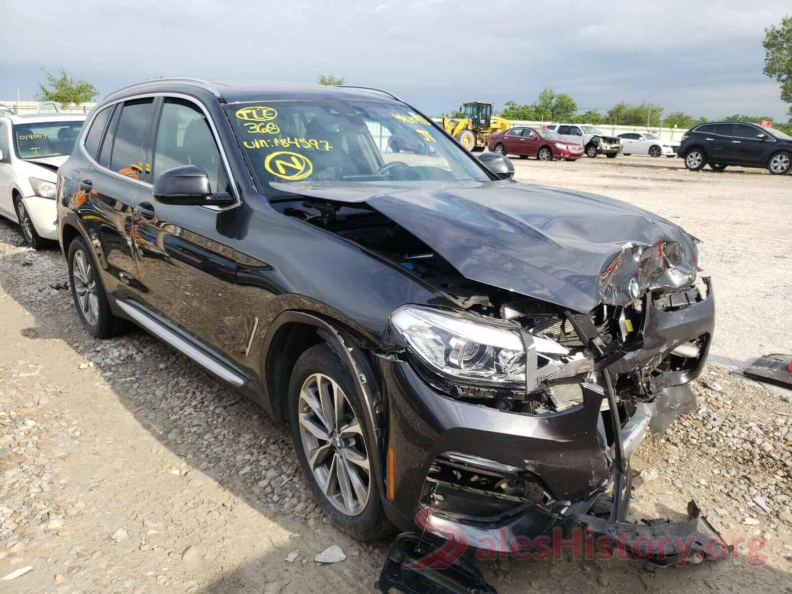 5UXTR9C52KLP84597 2019 BMW X3