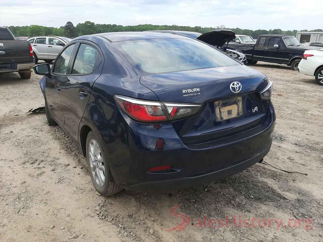 3MYDLBYV3JY311290 2018 TOYOTA YARIS