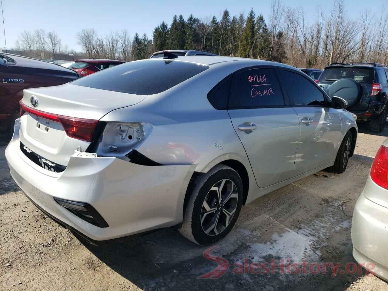 3KPF24AD5LE186224 2020 KIA FORTE