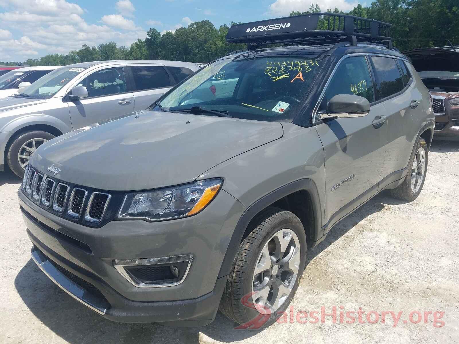 3C4NJDCB6KT723283 2019 JEEP COMPASS