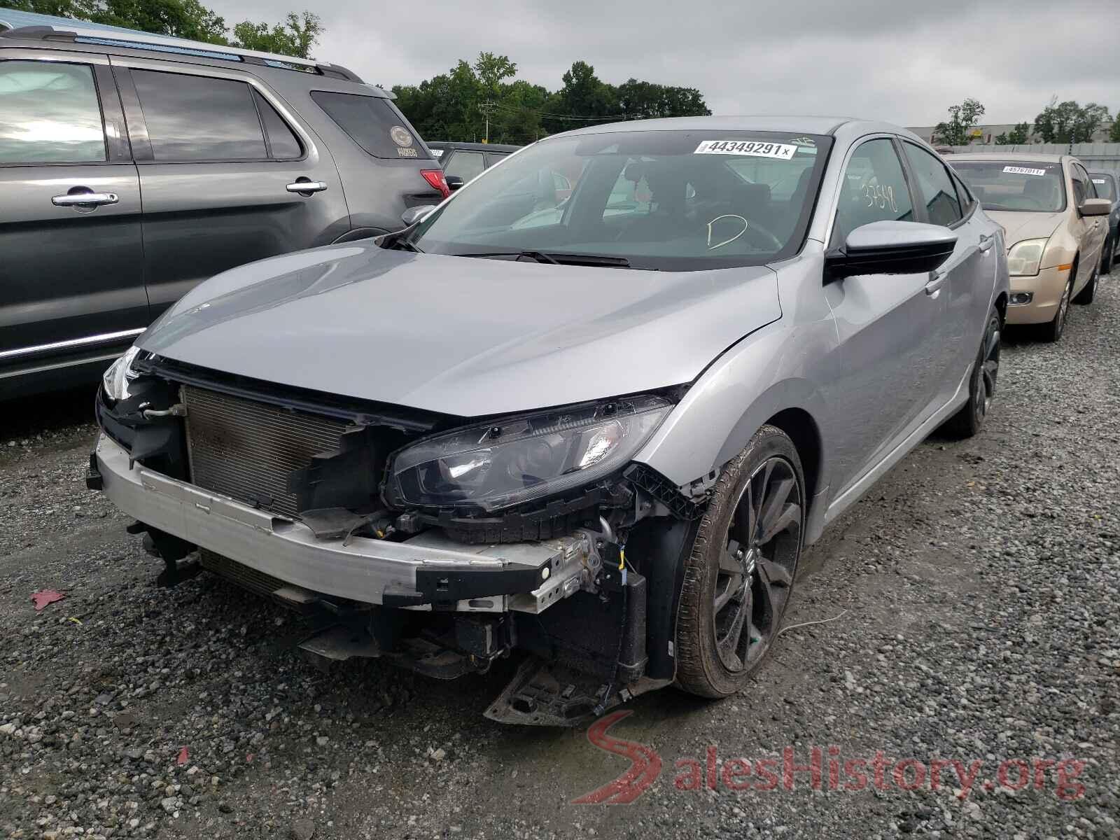 2HGFC2F83KH573775 2019 HONDA CIVIC