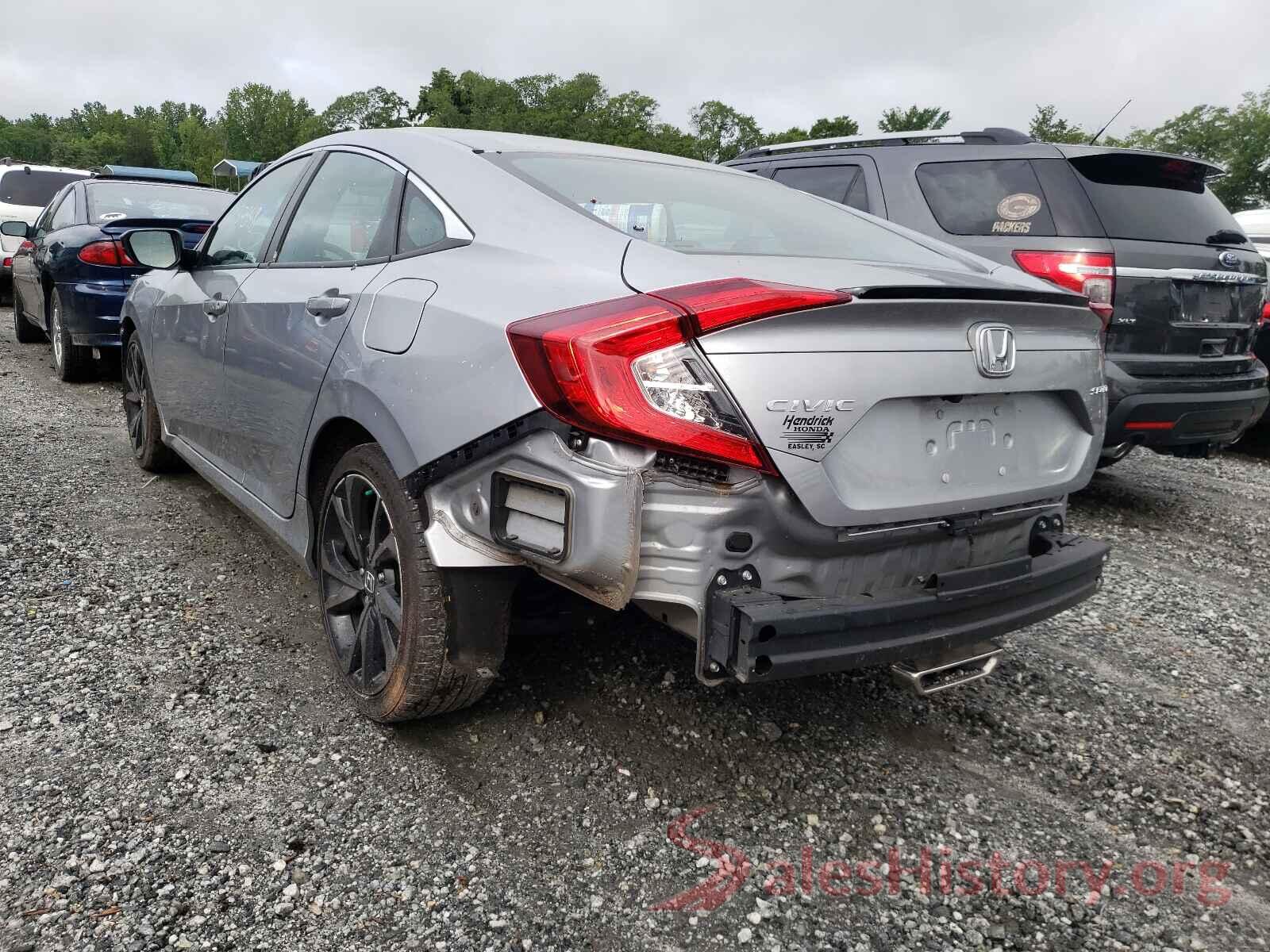 2HGFC2F83KH573775 2019 HONDA CIVIC