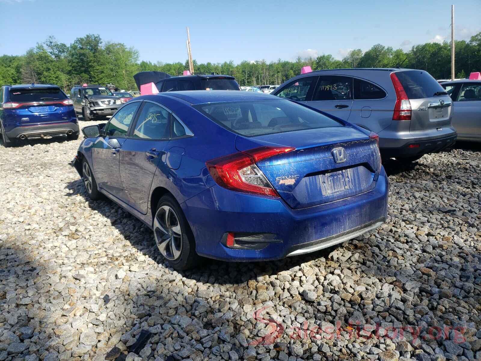 2HGFC2F67KH569646 2019 HONDA CIVIC