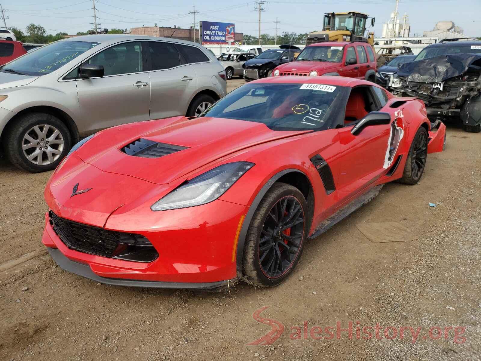 1G1YN2D69J5601712 2018 CHEVROLET CORVETTE