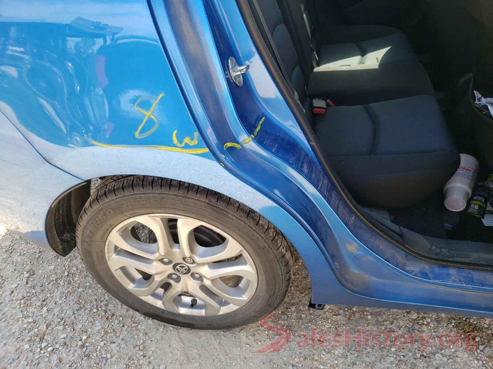 3MYDLBYV3HY176032 2017 TOYOTA YARIS