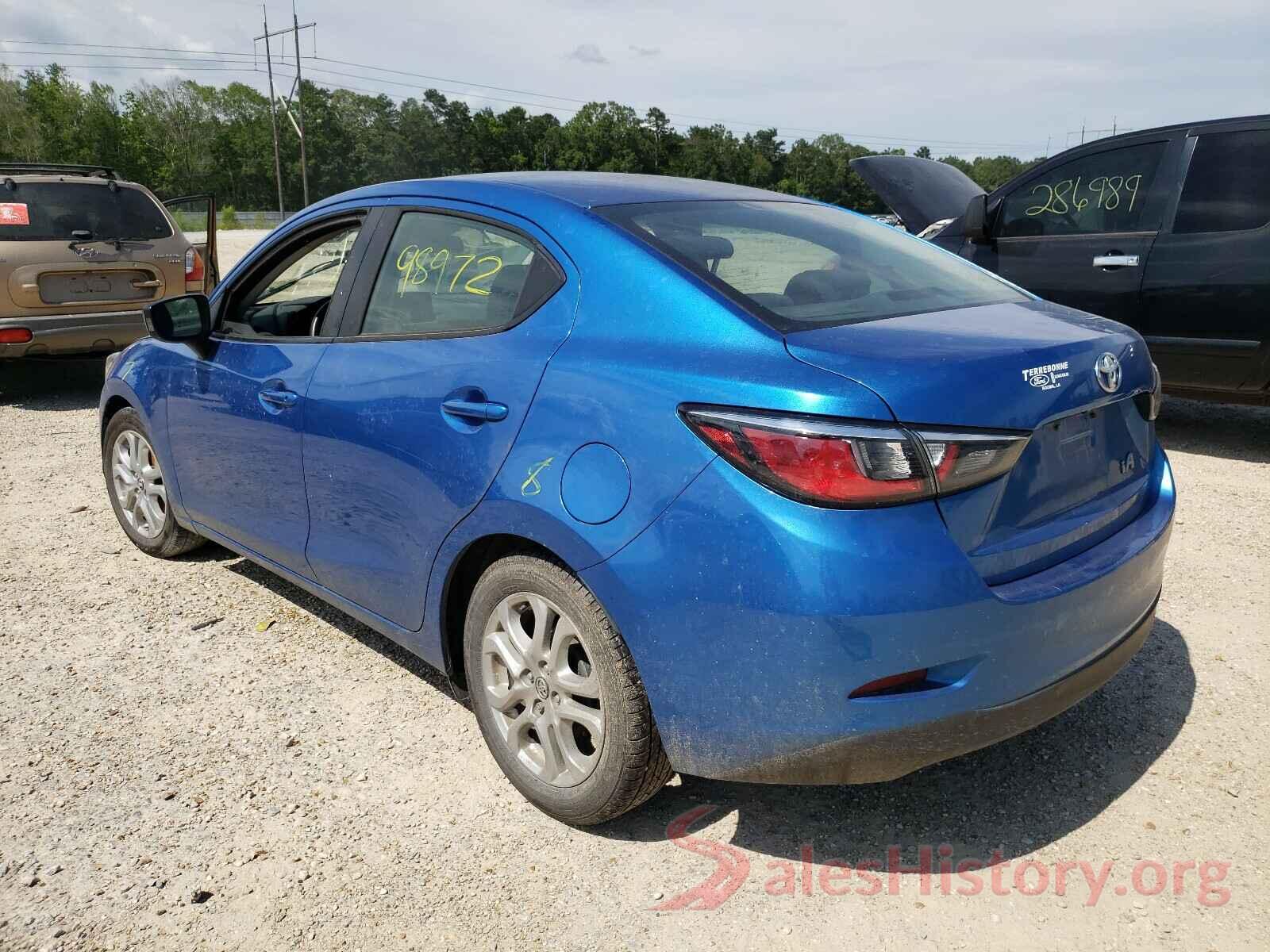 3MYDLBYV3HY176032 2017 TOYOTA YARIS