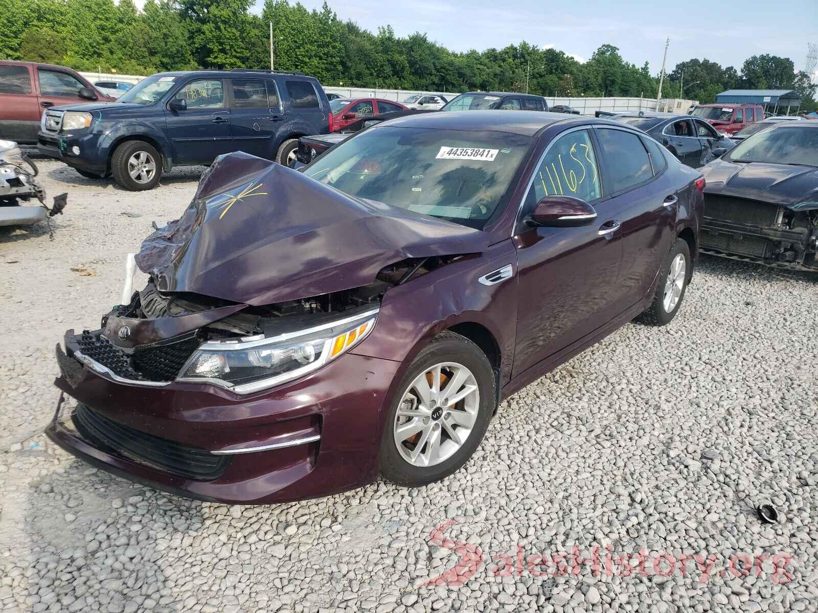 5XXGT4L39HG138925 2017 KIA OPTIMA