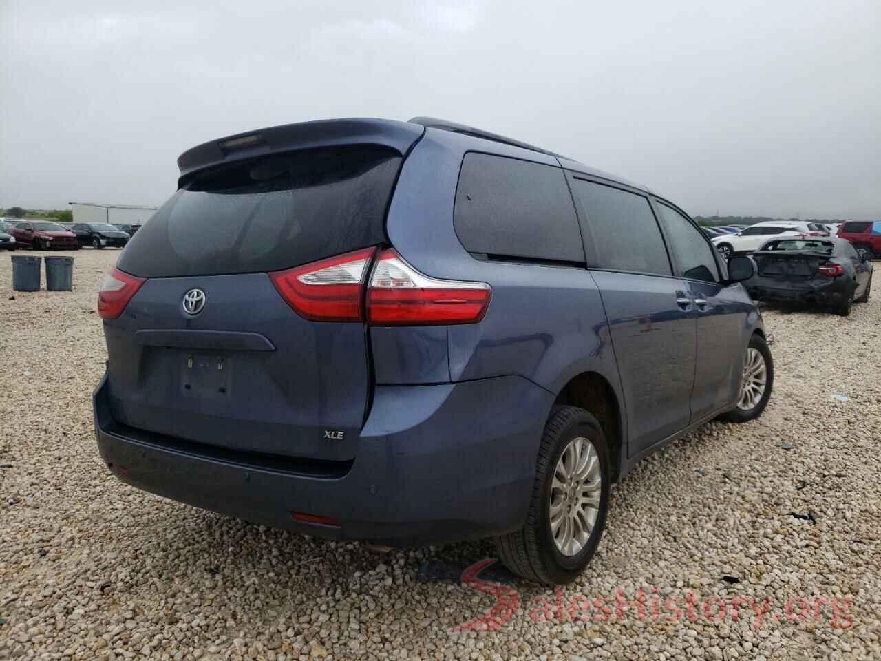 5TDYZ3DC6HS788256 2017 TOYOTA SIENNA