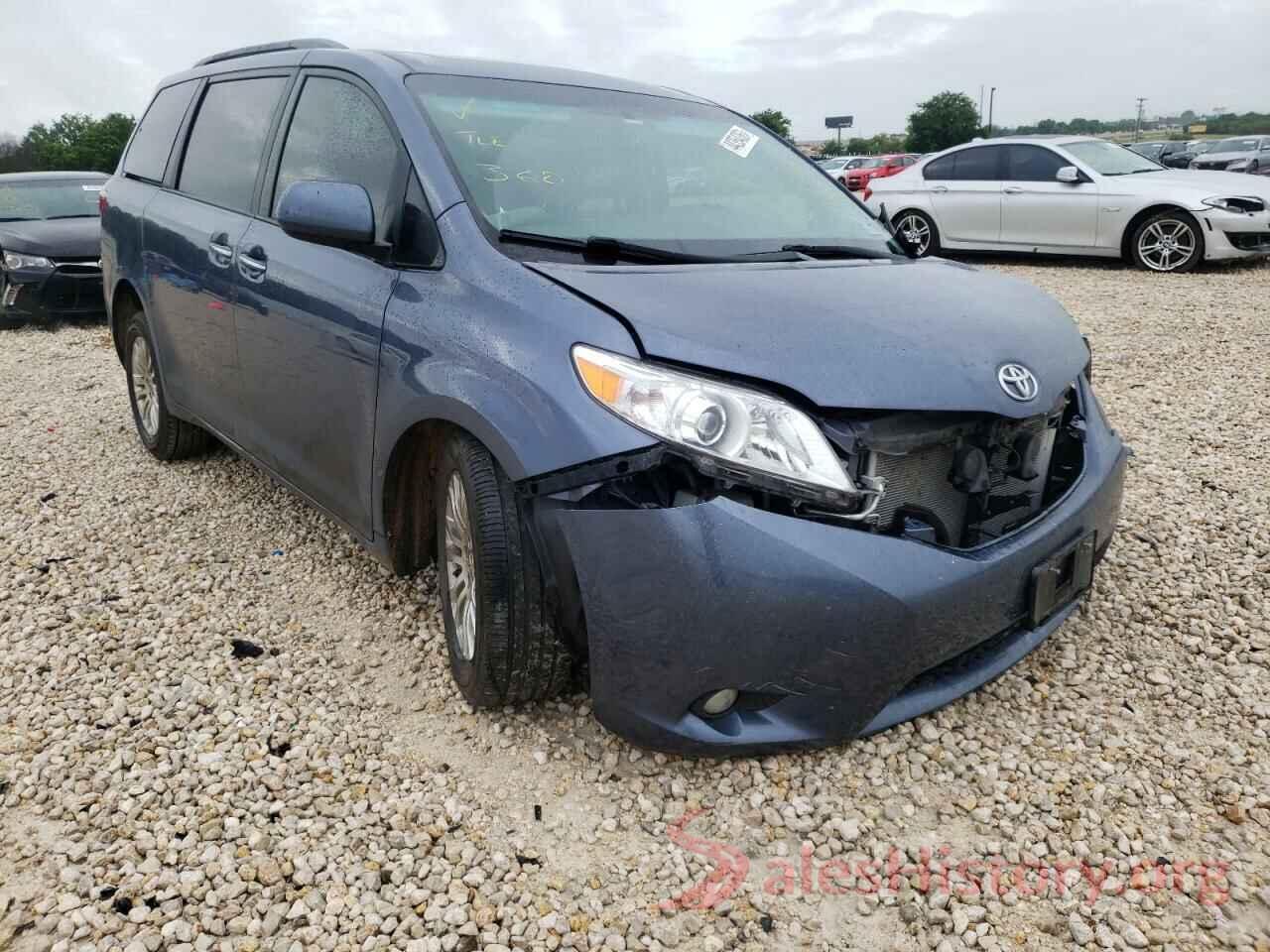 5TDYZ3DC6HS788256 2017 TOYOTA SIENNA