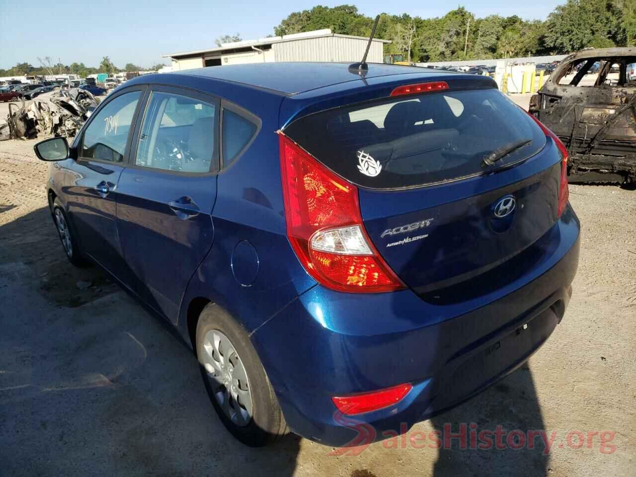 KMHCT5AE5HU316408 2017 HYUNDAI ACCENT