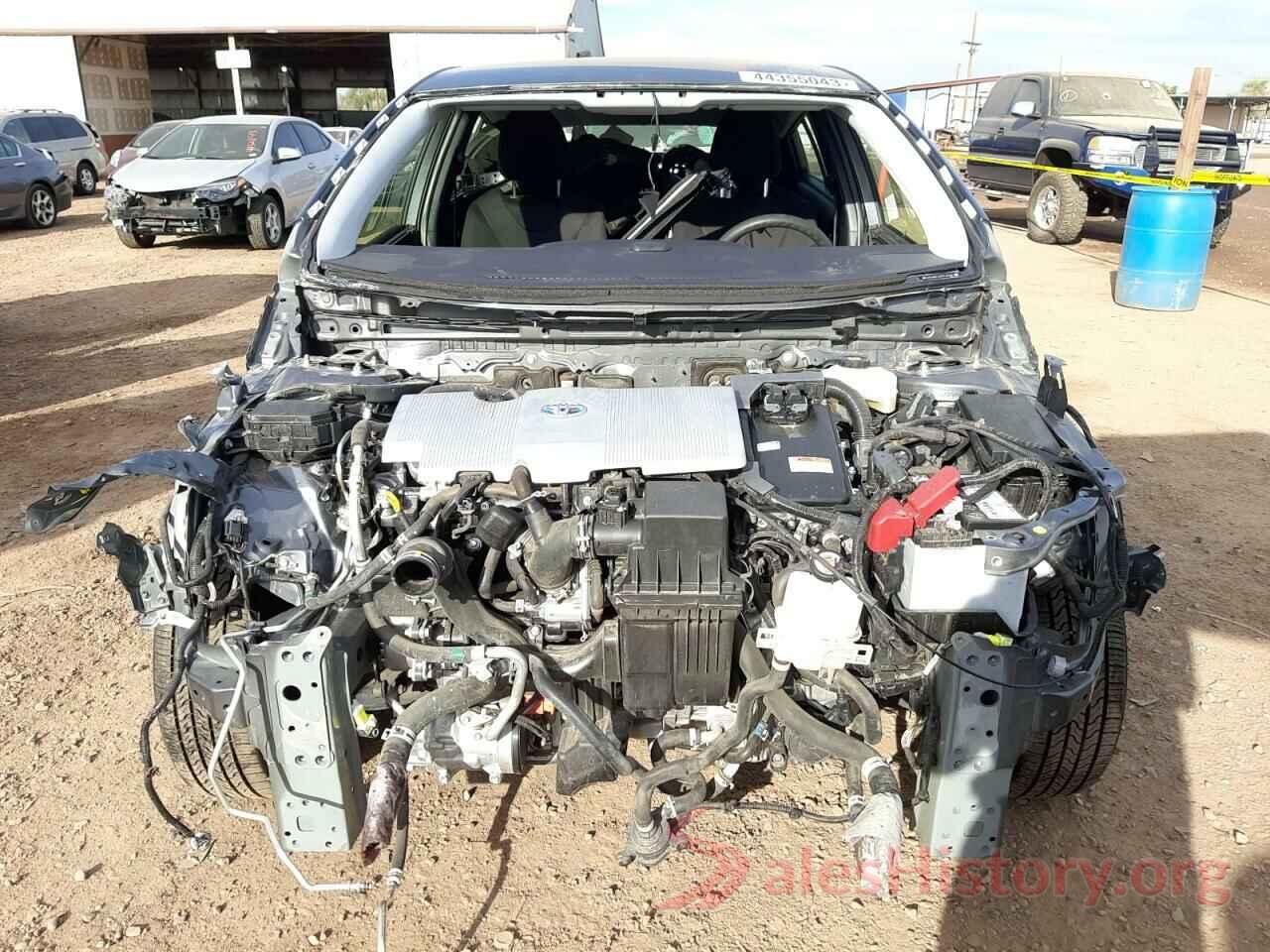 JTDKAMFU0M3143655 2021 TOYOTA PRIUS