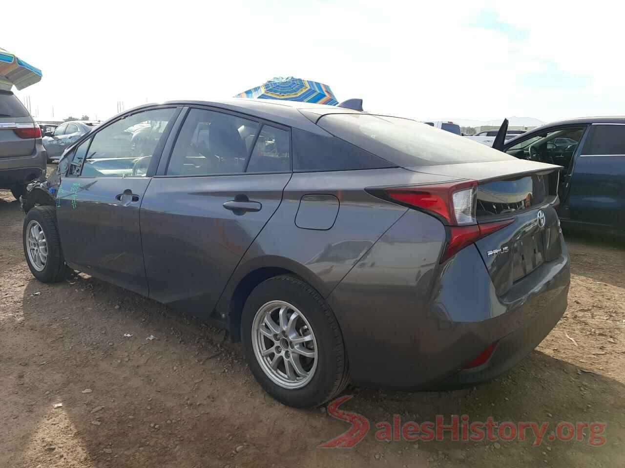 JTDKAMFU0M3143655 2021 TOYOTA PRIUS