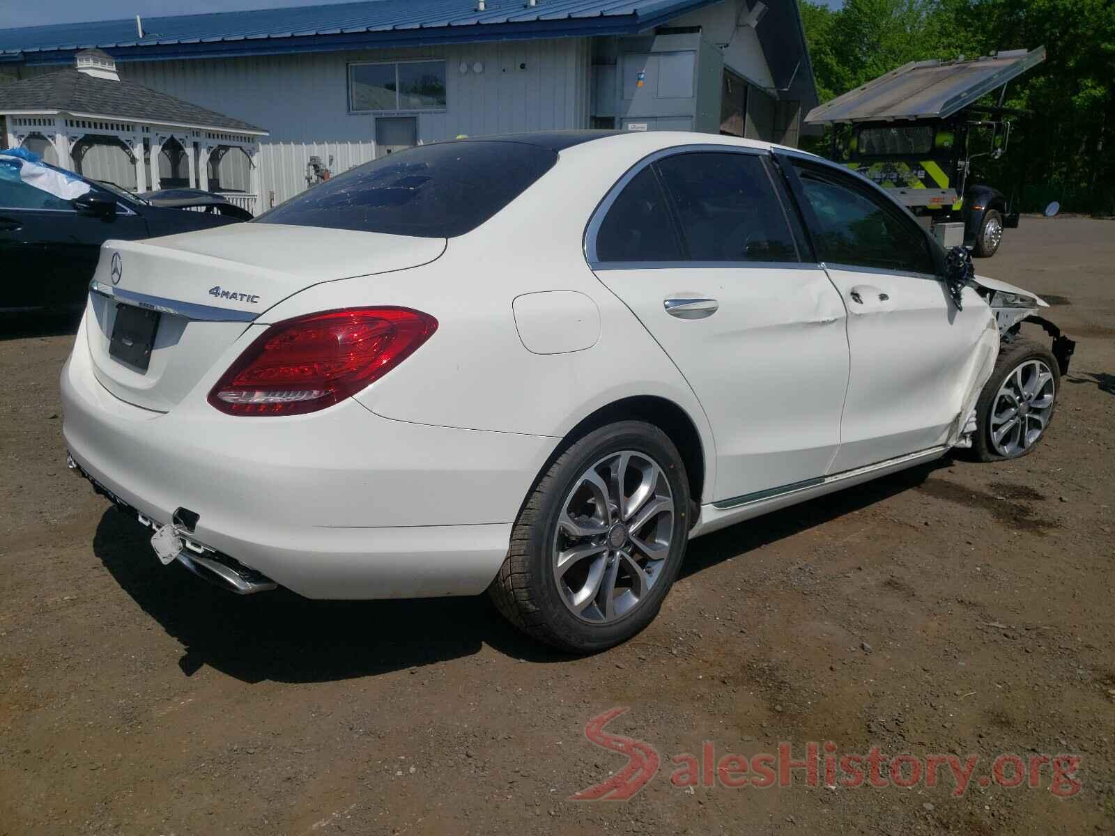 55SWF4KB6HU193636 2017 MERCEDES-BENZ C CLASS