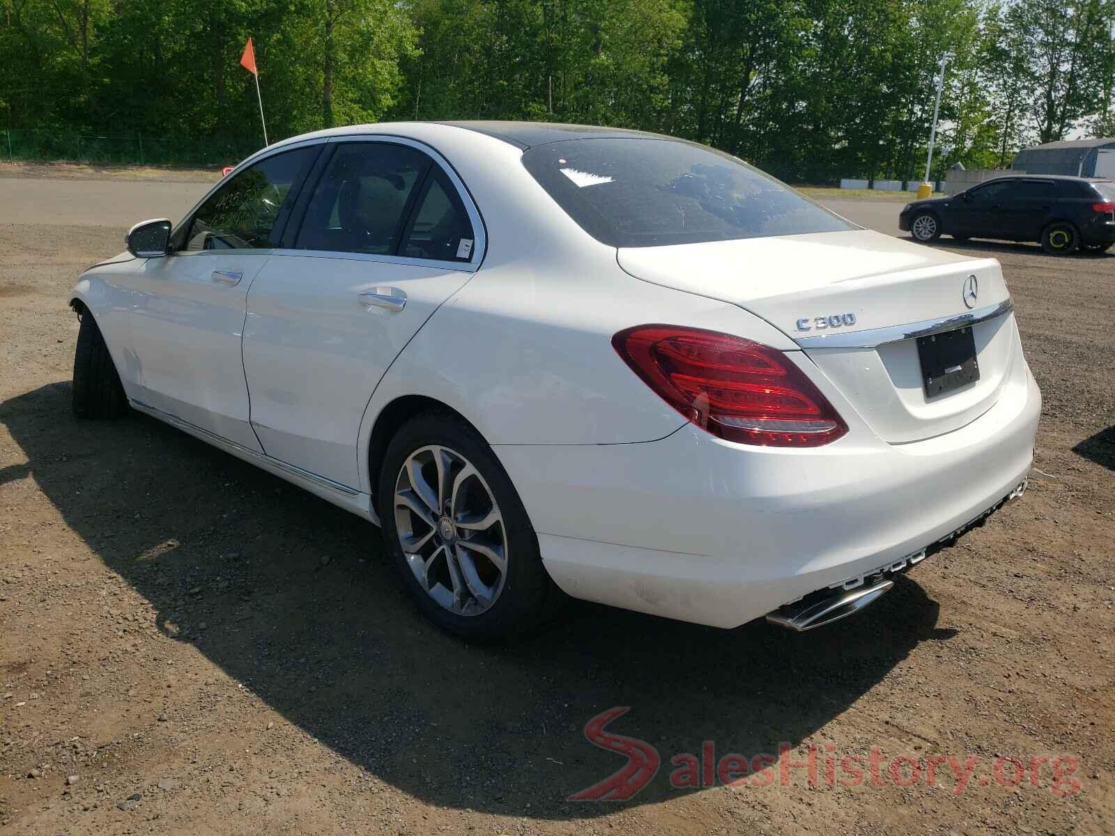 55SWF4KB6HU193636 2017 MERCEDES-BENZ C CLASS