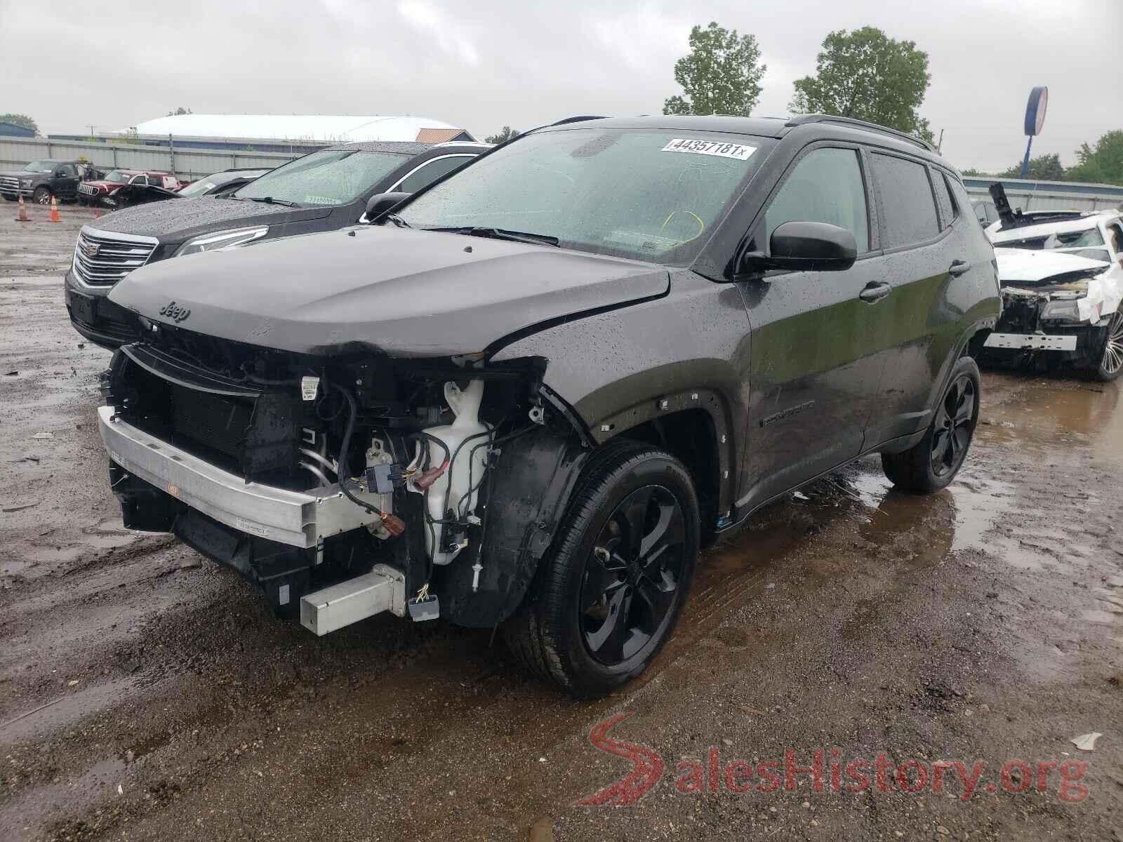 3C4NJDBB9KT682729 2019 JEEP COMPASS