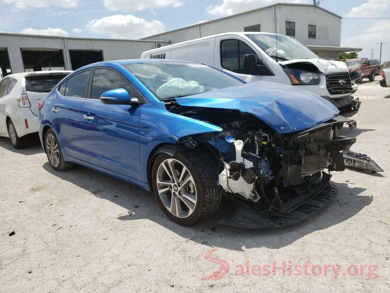 5NPD84LF7HH016809 2017 HYUNDAI ELANTRA