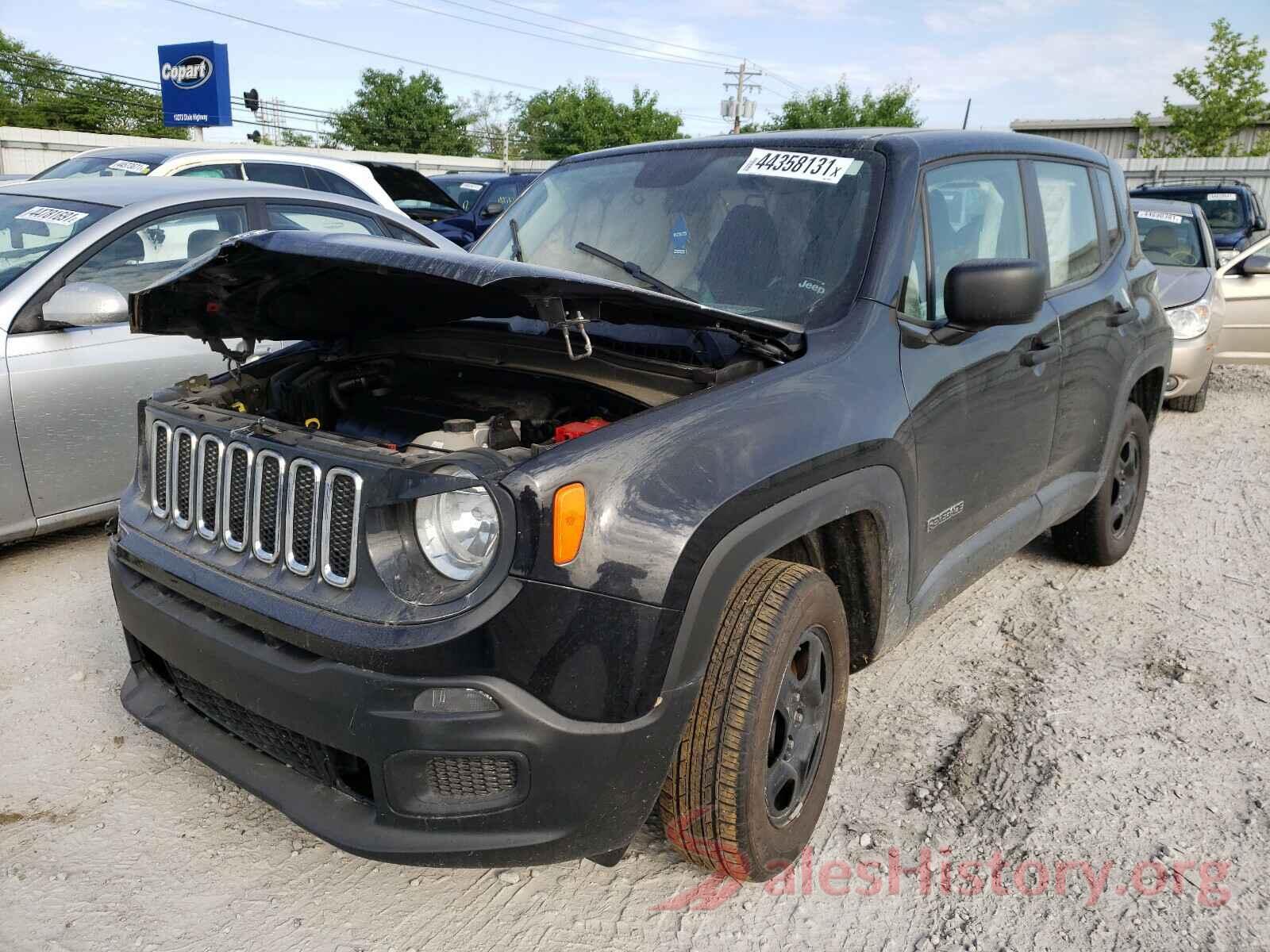 ZACCJBAB0JPJ01263 2018 JEEP RENEGADE