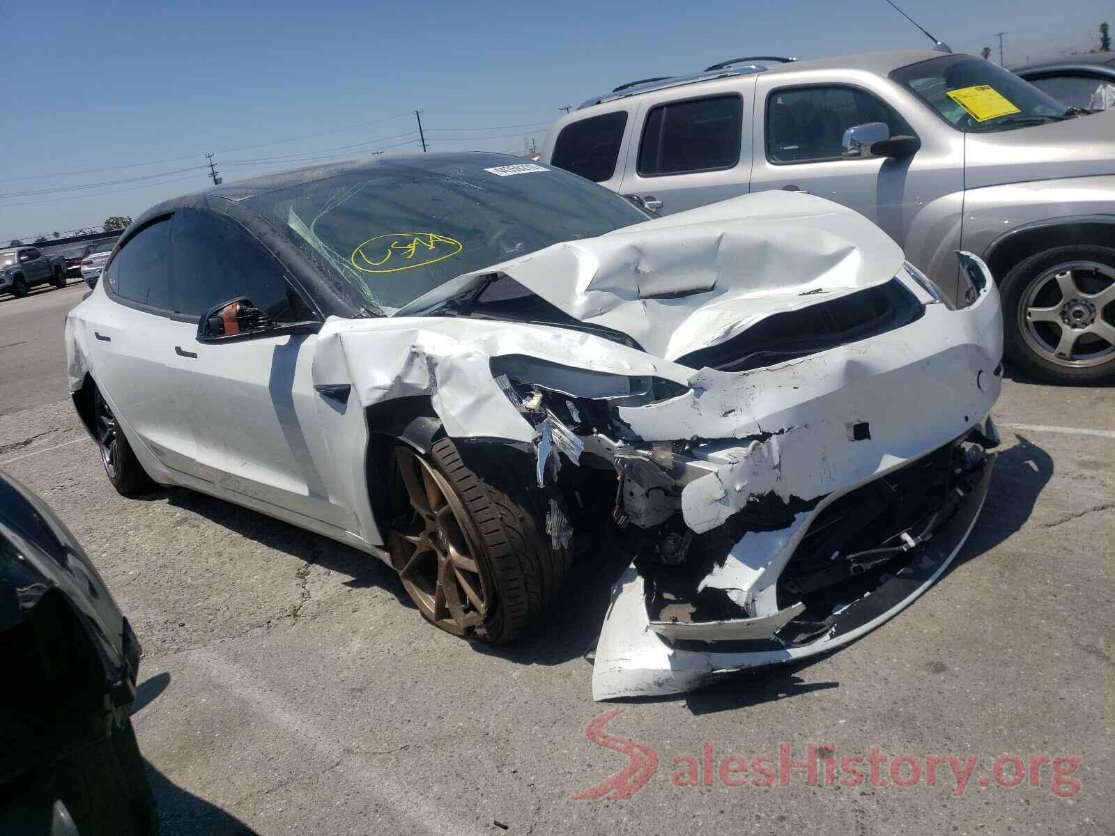 5YJ3E1EA9KF322727 2019 TESLA MODEL 3