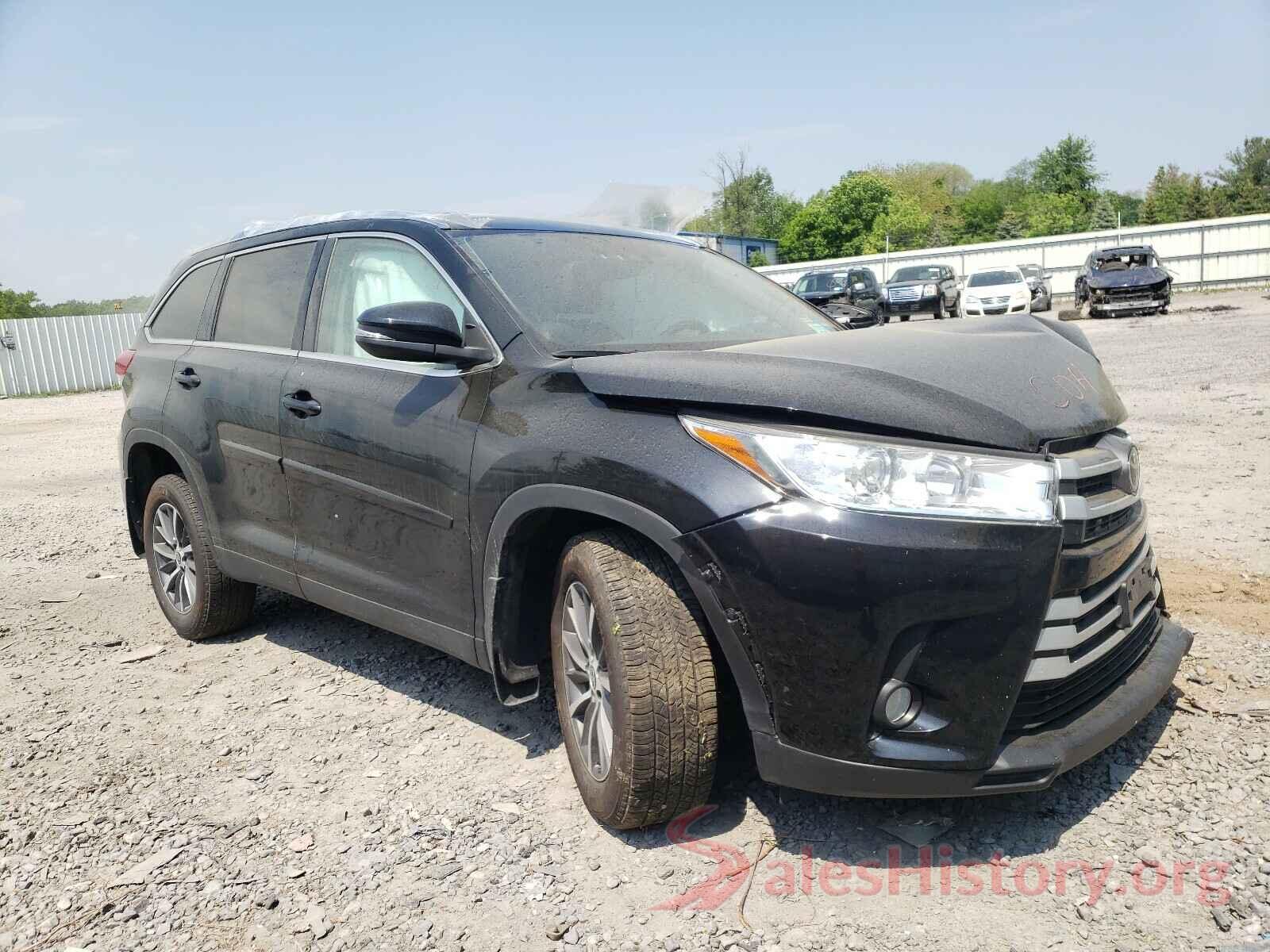 5TDJZRFH7KS629752 2019 TOYOTA HIGHLANDER