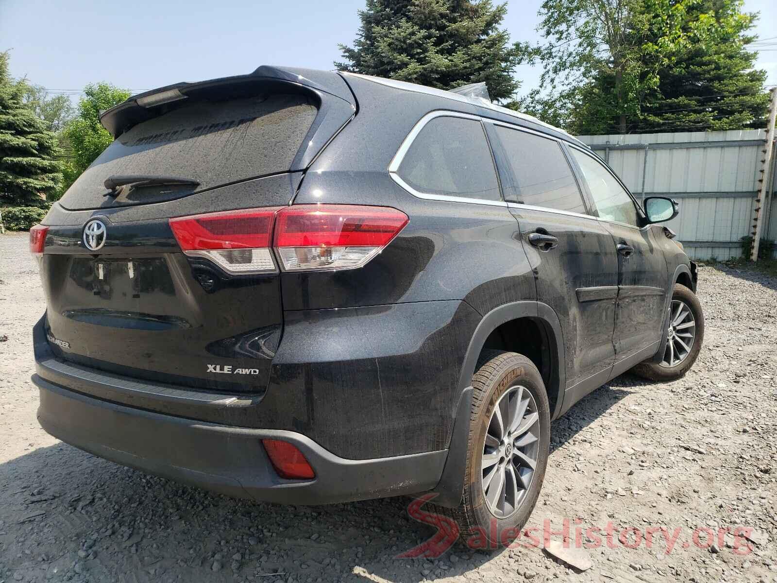 5TDJZRFH7KS629752 2019 TOYOTA HIGHLANDER