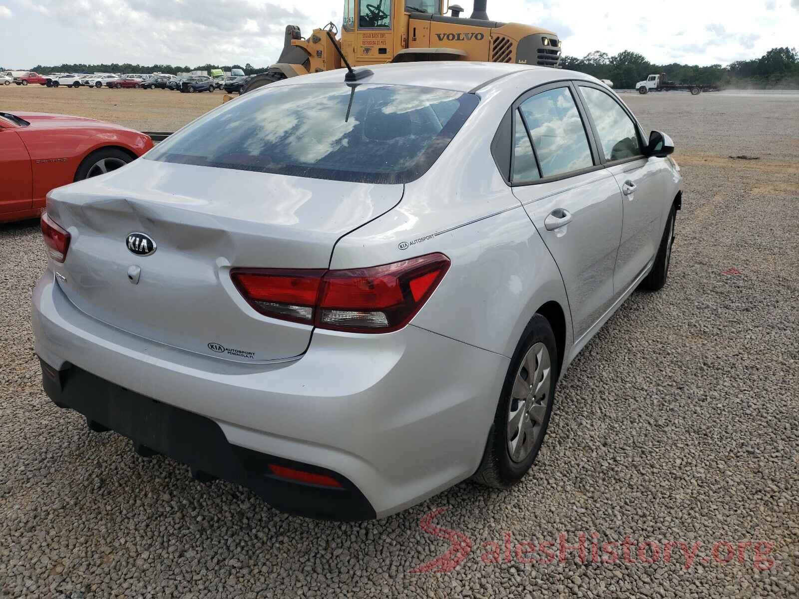 3KPA24AD5LE298550 2020 KIA RIO