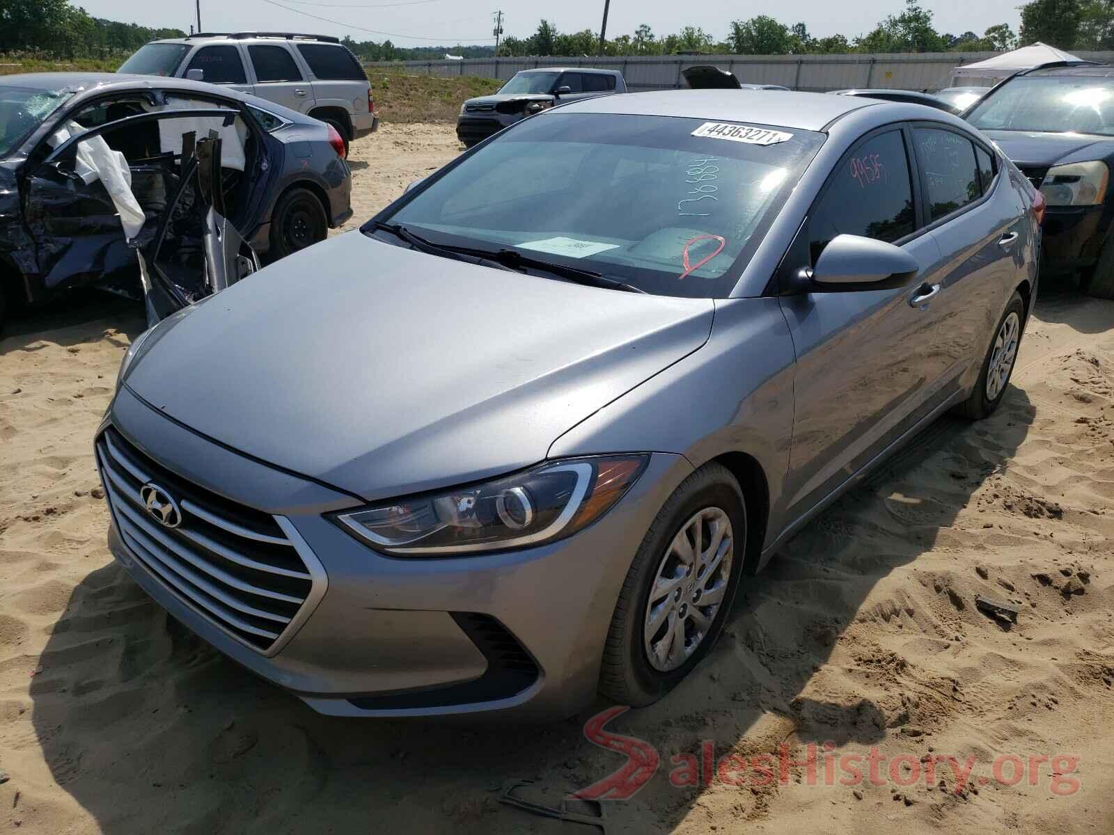 5NPD74LF5HH183981 2017 HYUNDAI ELANTRA