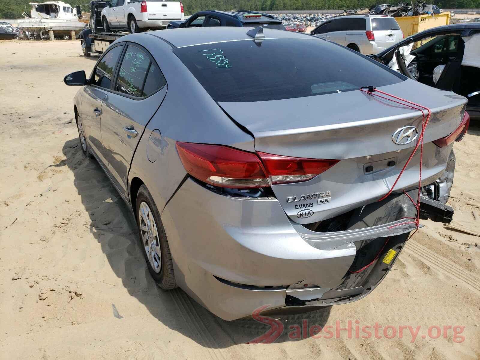 5NPD74LF5HH183981 2017 HYUNDAI ELANTRA