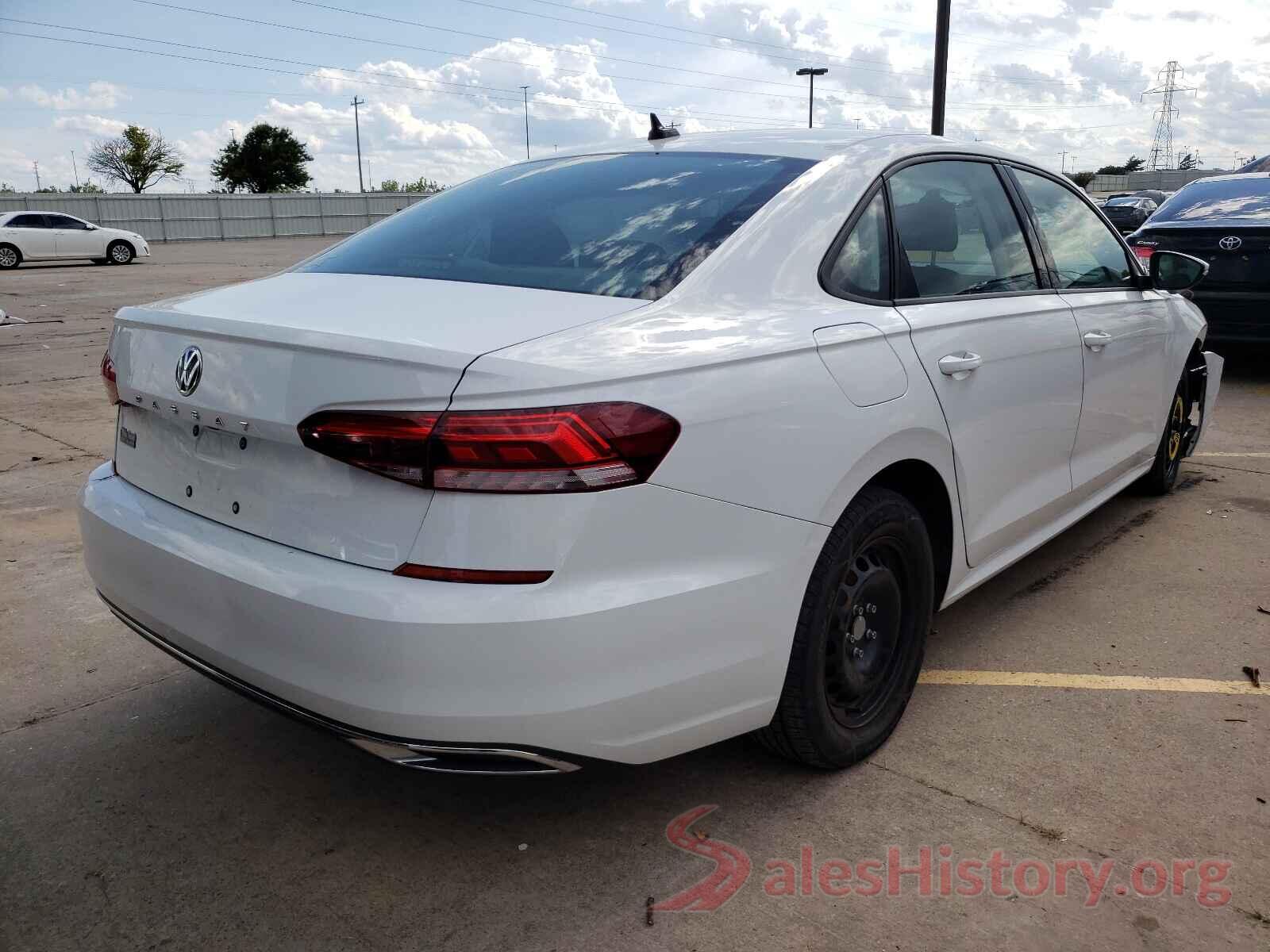 1VWAA7A31LC014489 2020 VOLKSWAGEN PASSAT