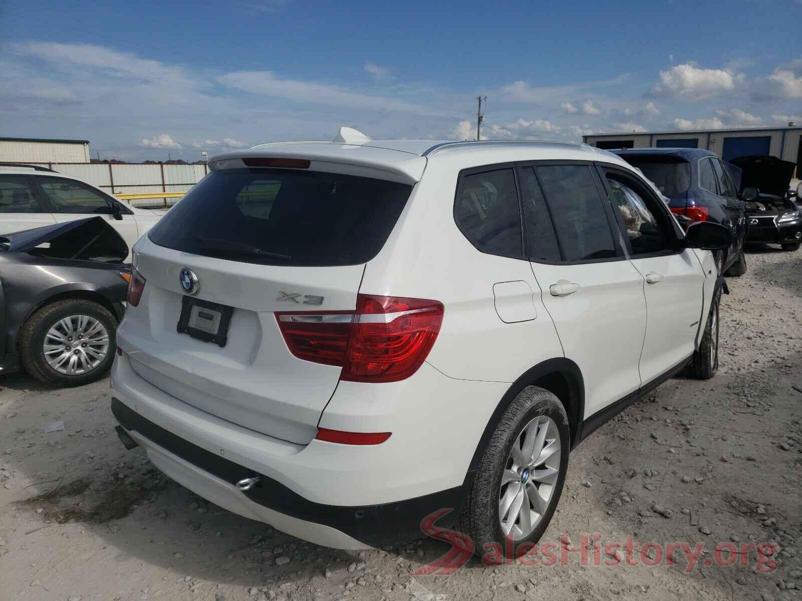 5UXWZ7C53G0T43233 2016 BMW X3