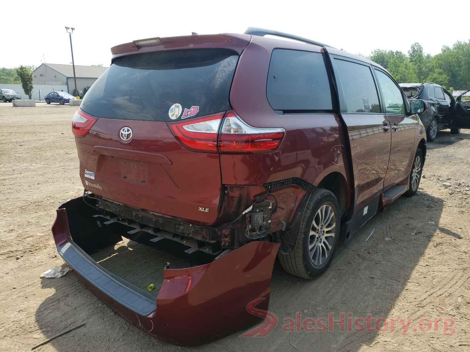 5TDYZ3DC6JS961201 2018 TOYOTA SIENNA