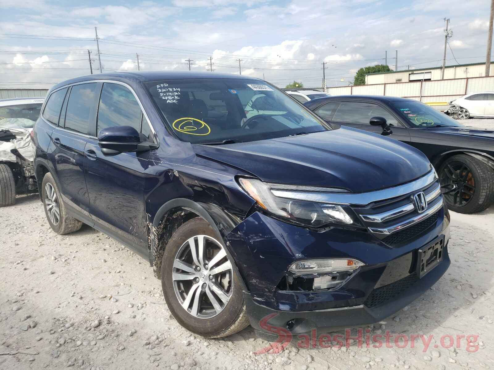 5FNYF5H32JB029922 2018 HONDA PILOT