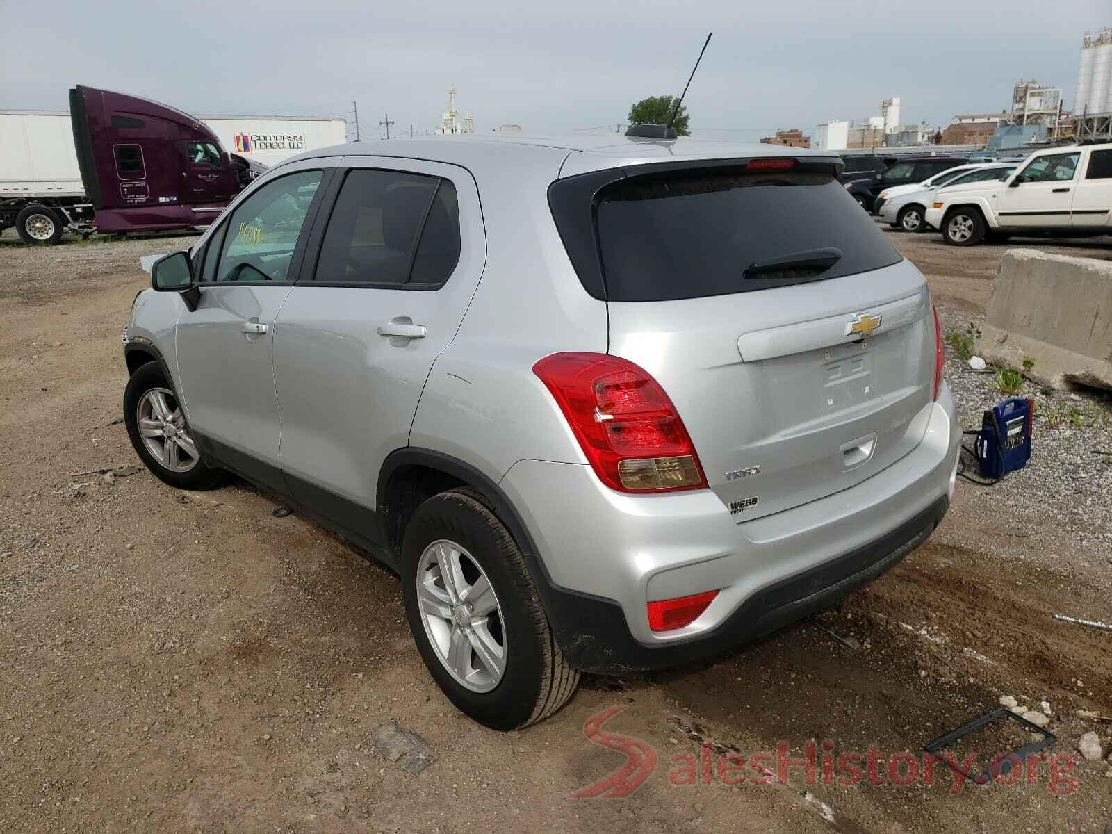 KL7CJKSB0LB329727 2020 CHEVROLET TRAX