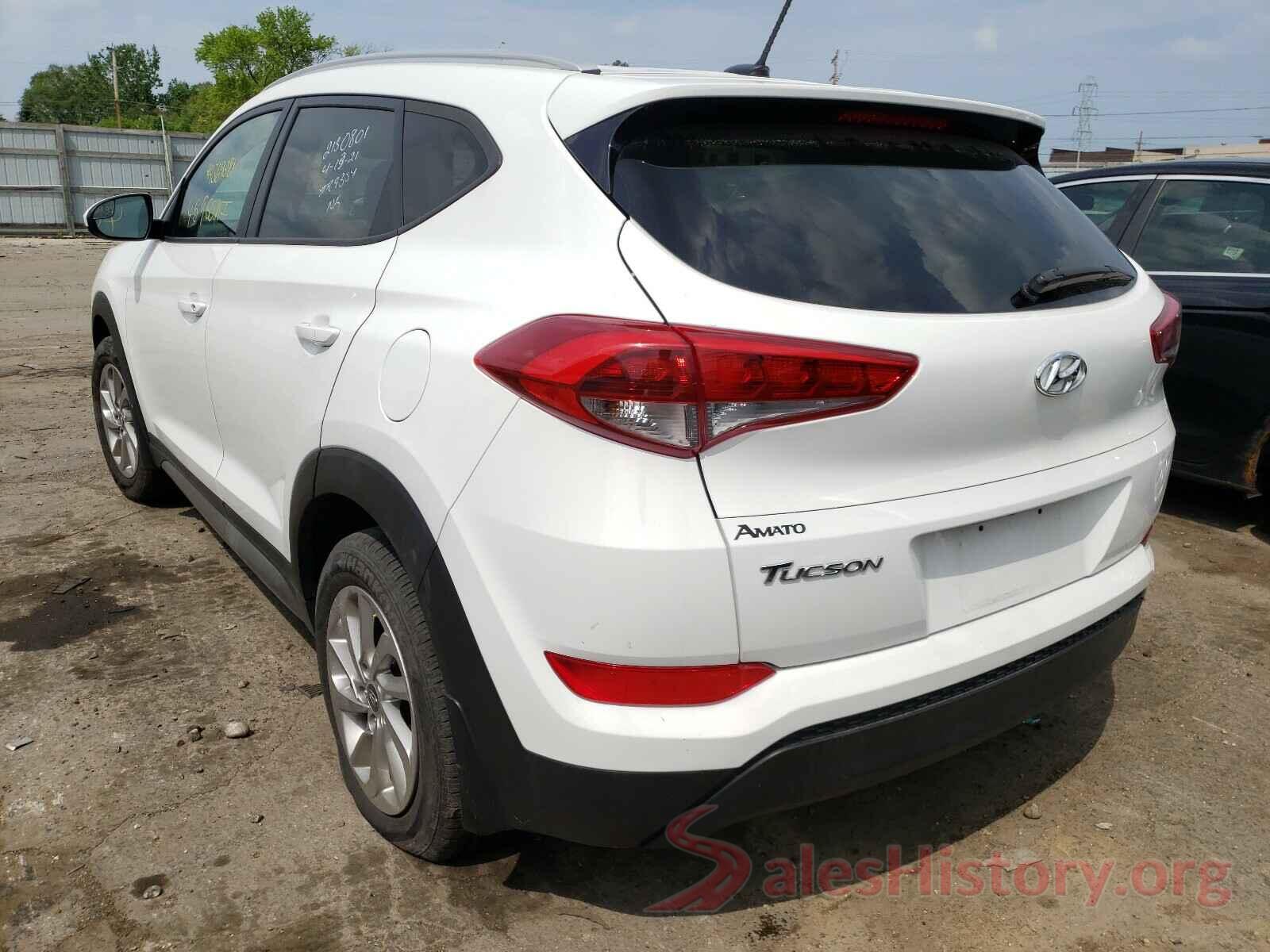 KM8J33A44HU308125 2017 HYUNDAI TUCSON