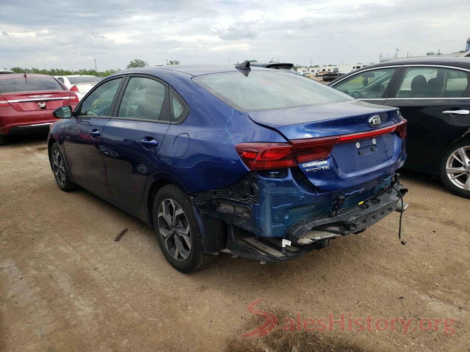 3KPF24ADXKE031778 2019 KIA FORTE