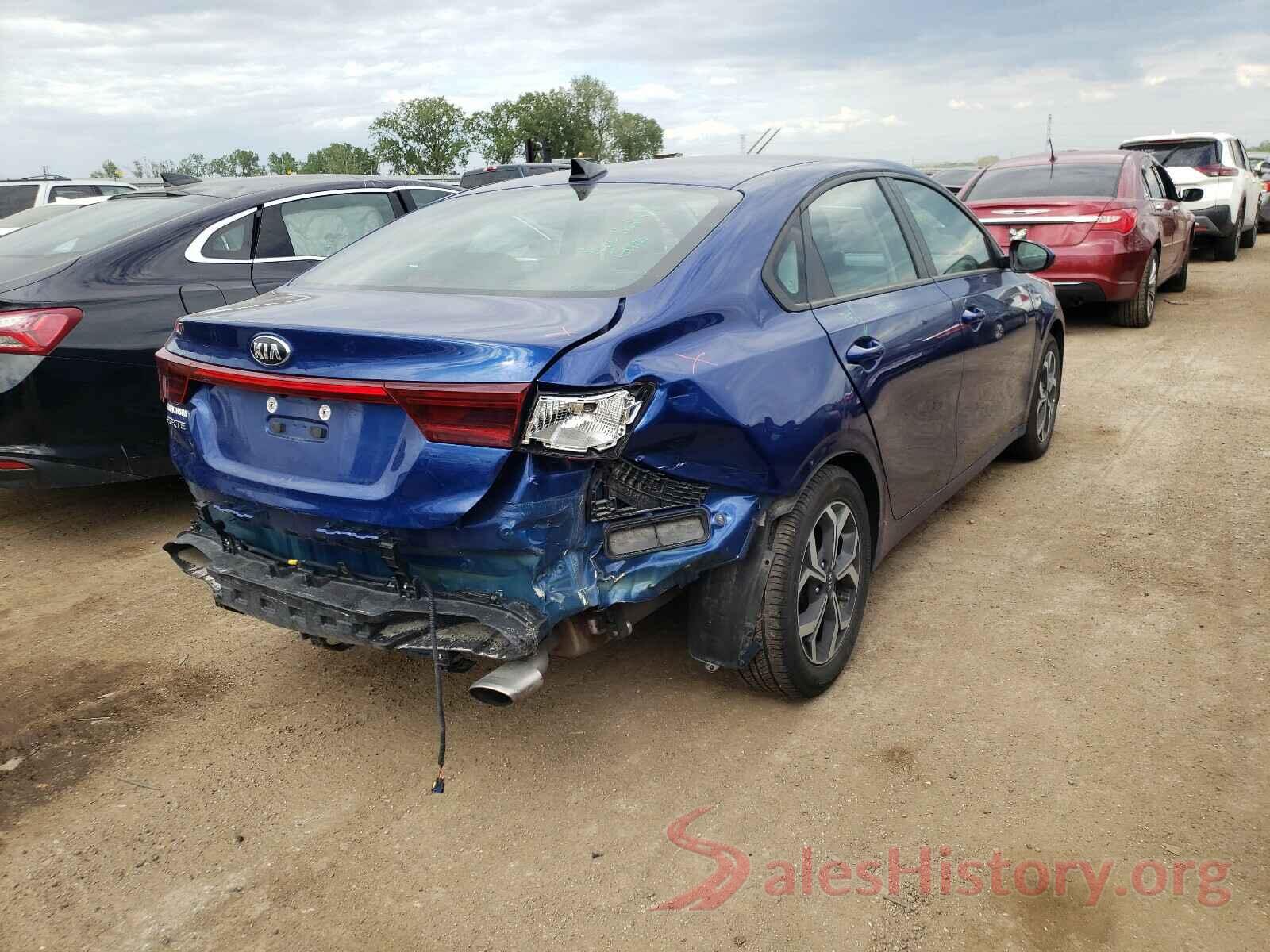 3KPF24ADXKE031778 2019 KIA FORTE