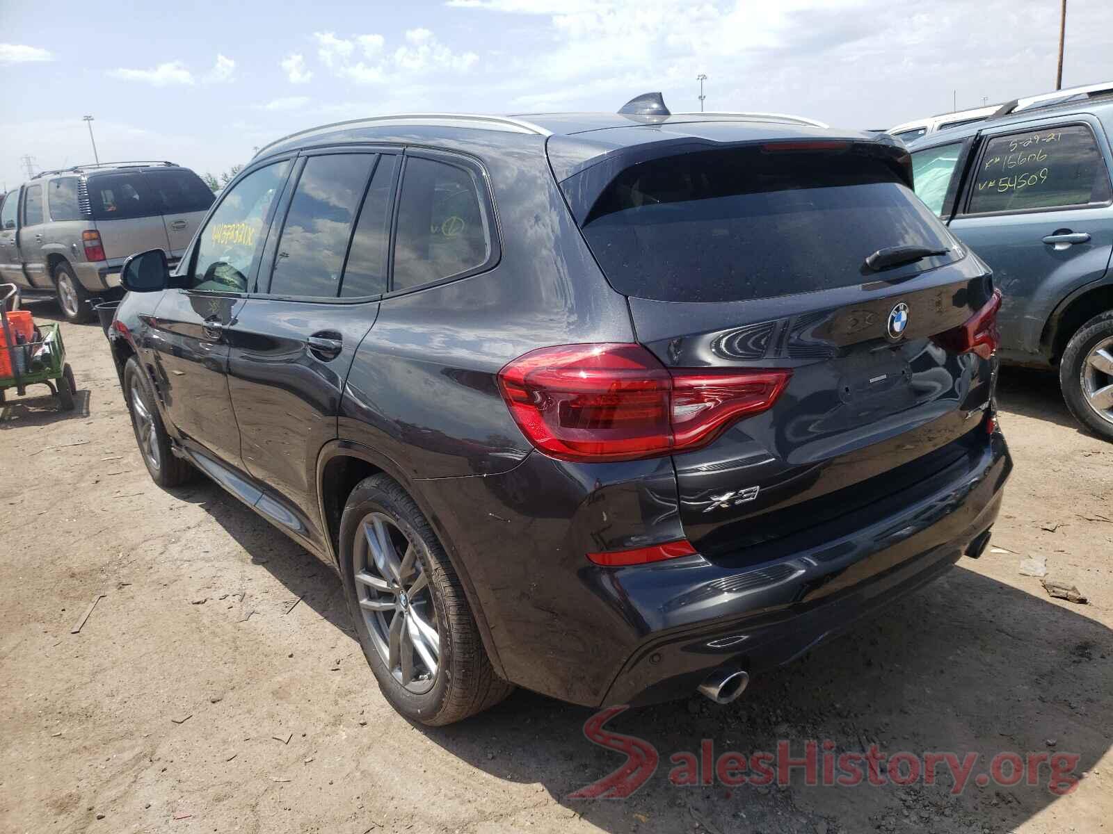 5UXTR9C50KLD93709 2019 BMW X3