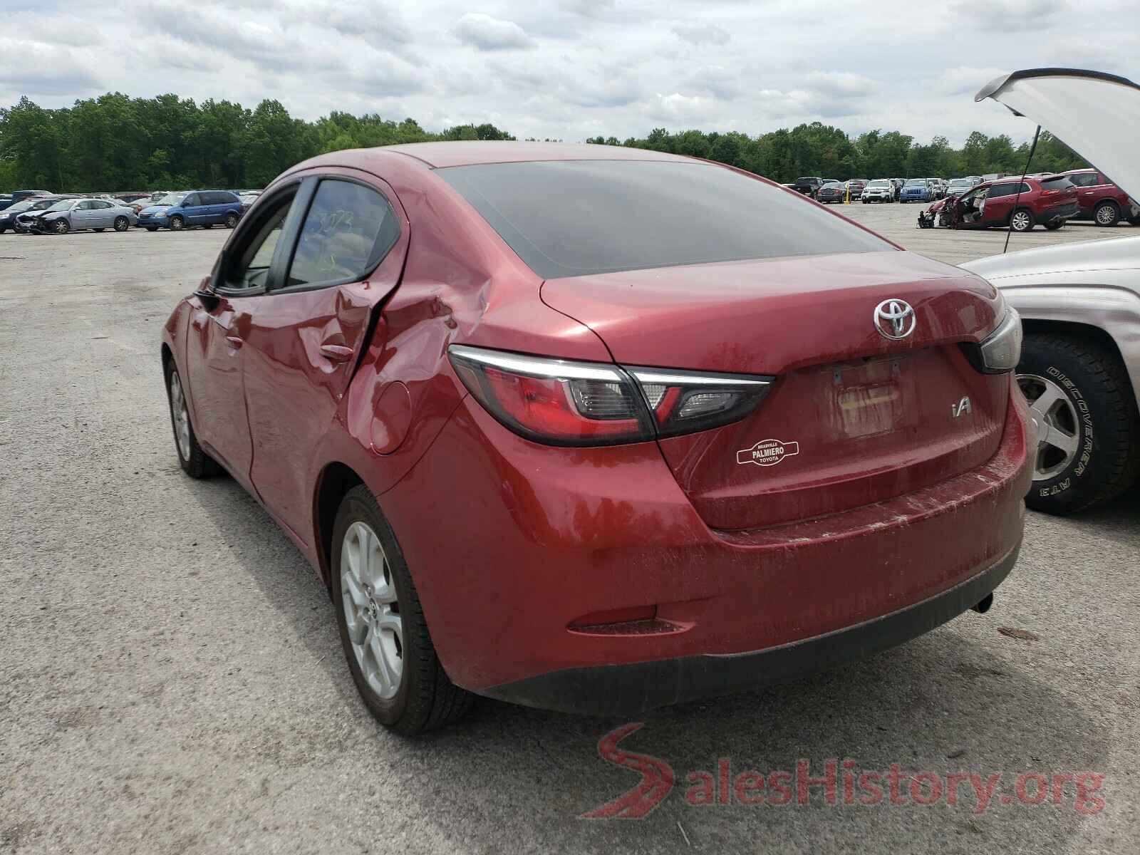 3MYDLBYV9JY311925 2018 TOYOTA YARIS