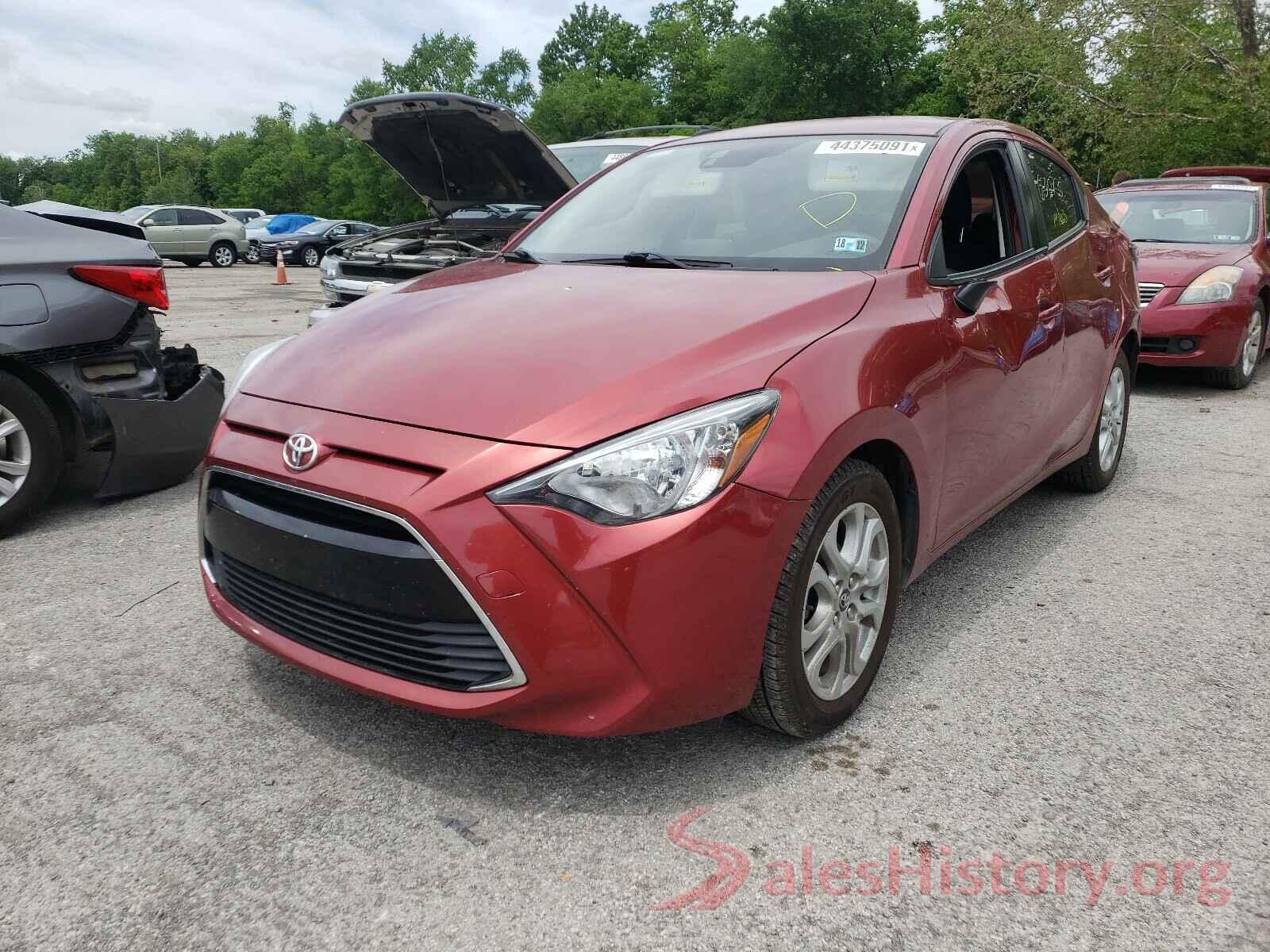 3MYDLBYV9JY311925 2018 TOYOTA YARIS