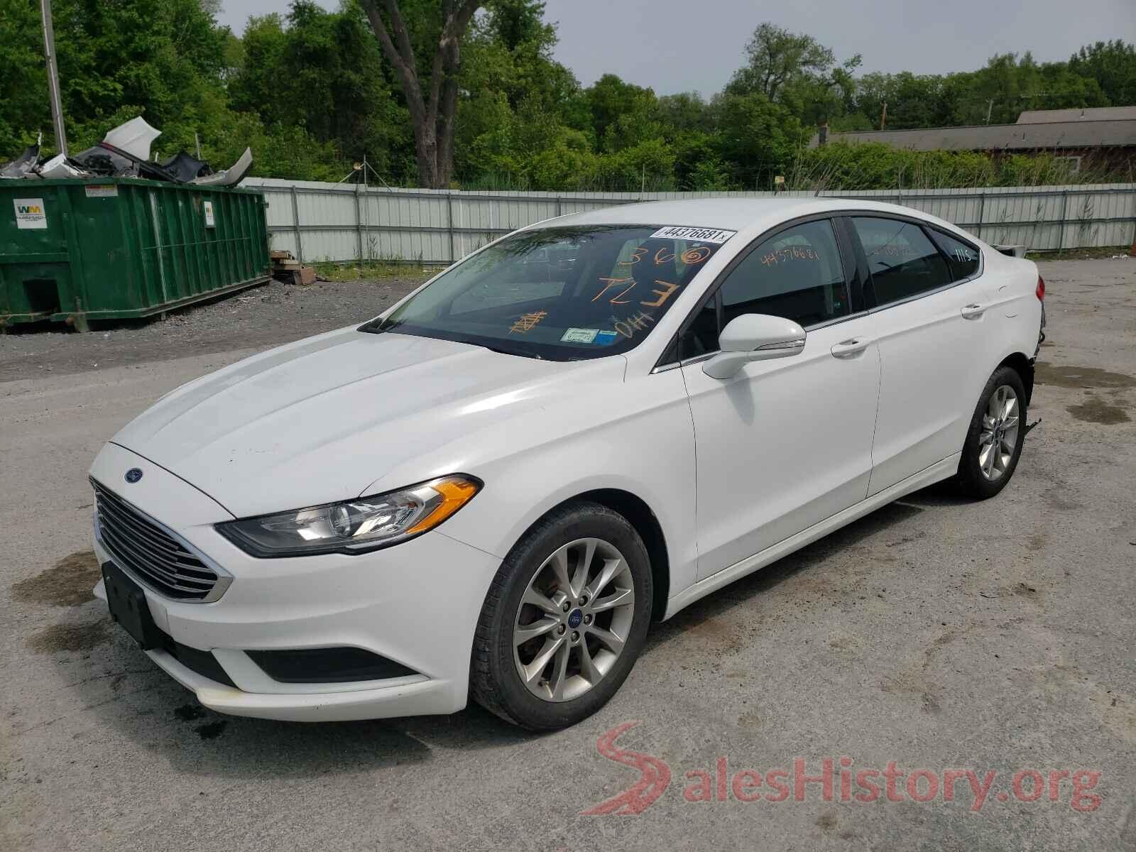 3FA6P0H7XHR345982 2017 FORD FUSION