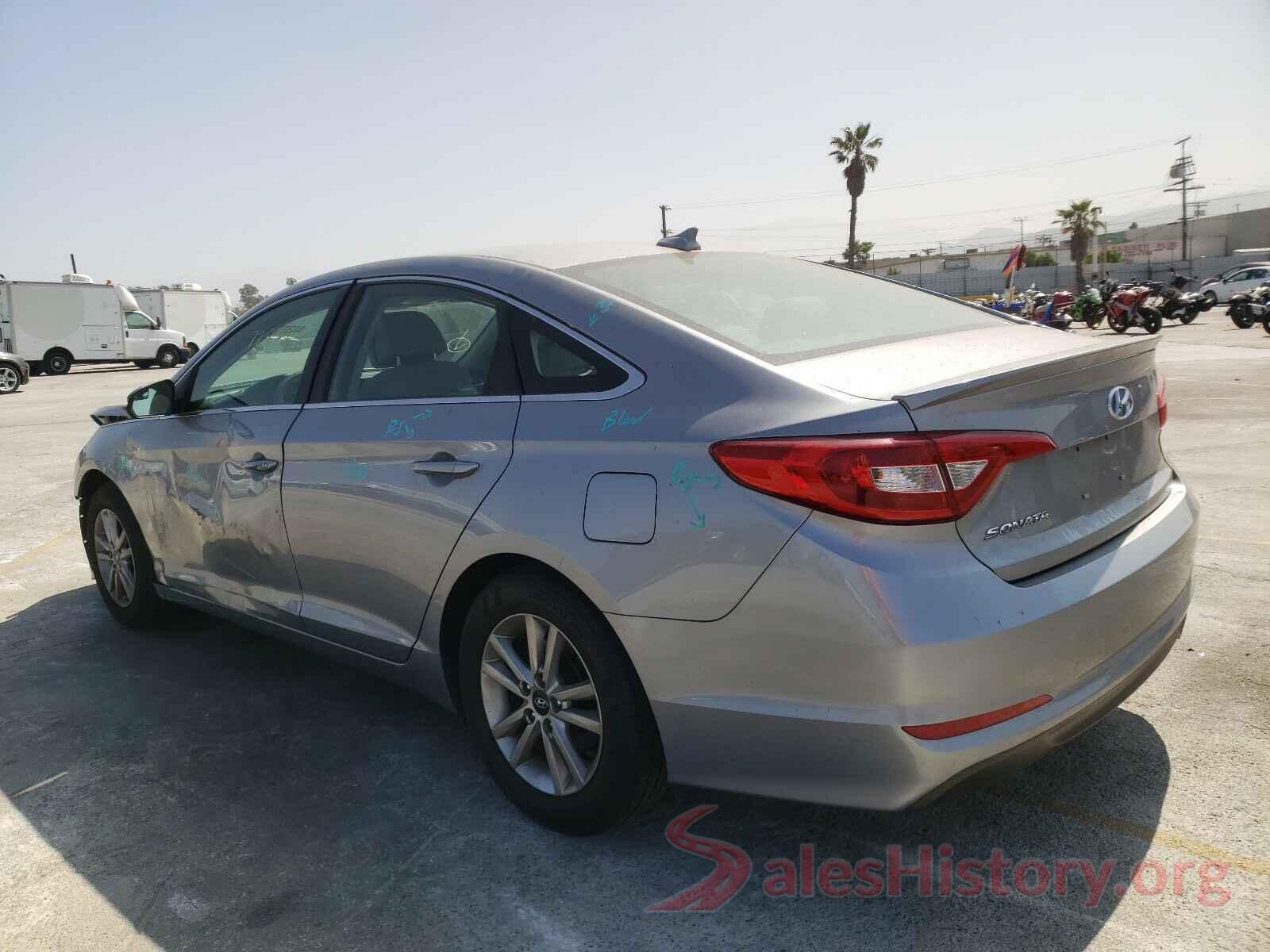 5NPE24AFXHH513555 2017 HYUNDAI SONATA