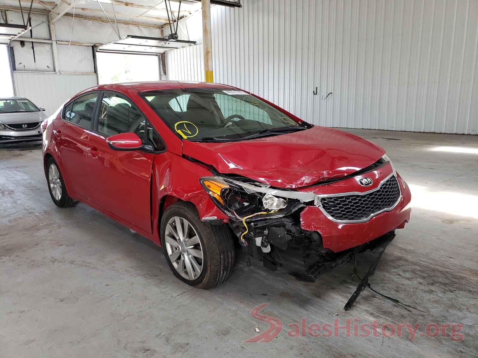 KNAFX4A67G5552556 2016 KIA FORTE