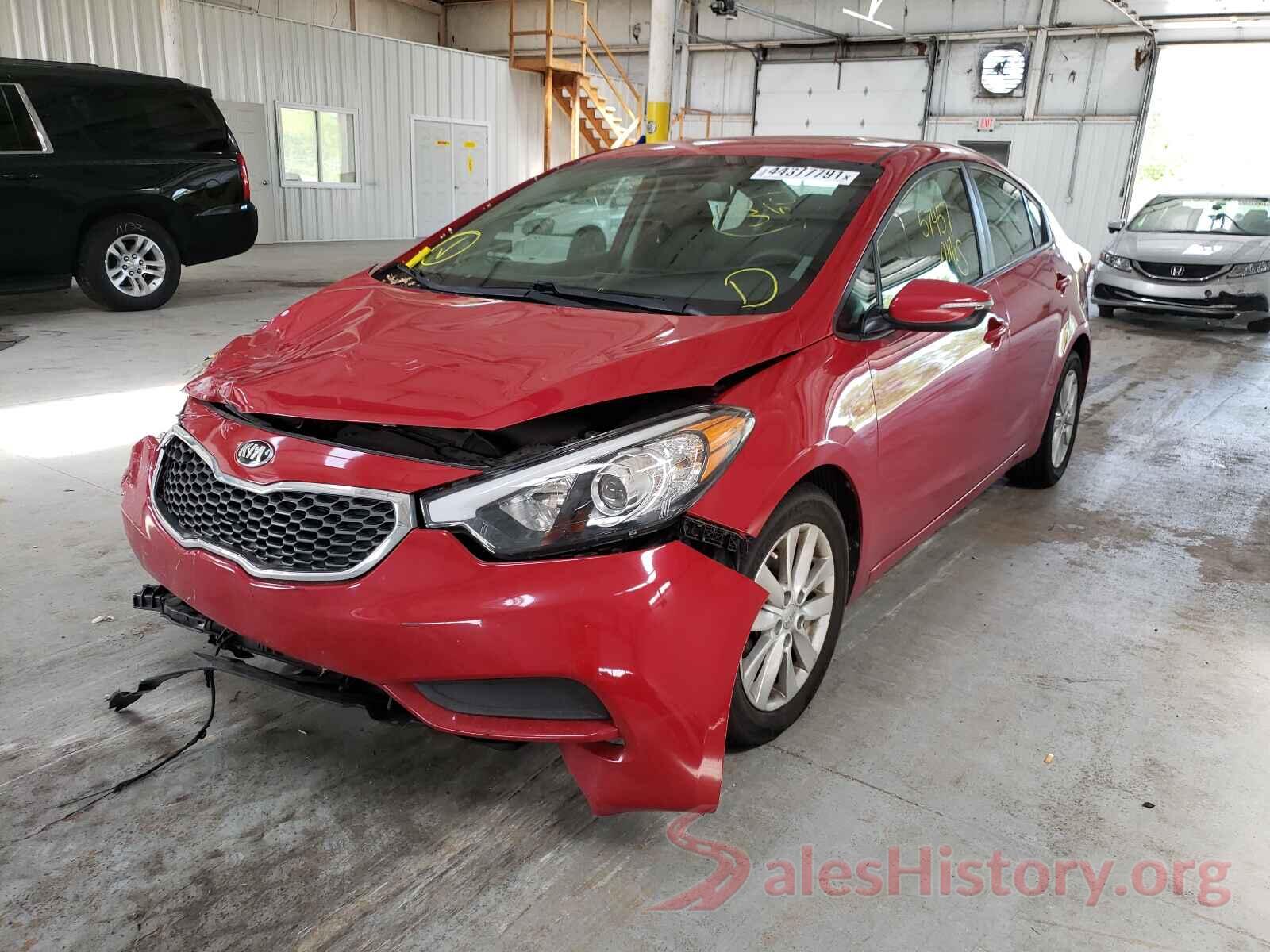 KNAFX4A67G5552556 2016 KIA FORTE