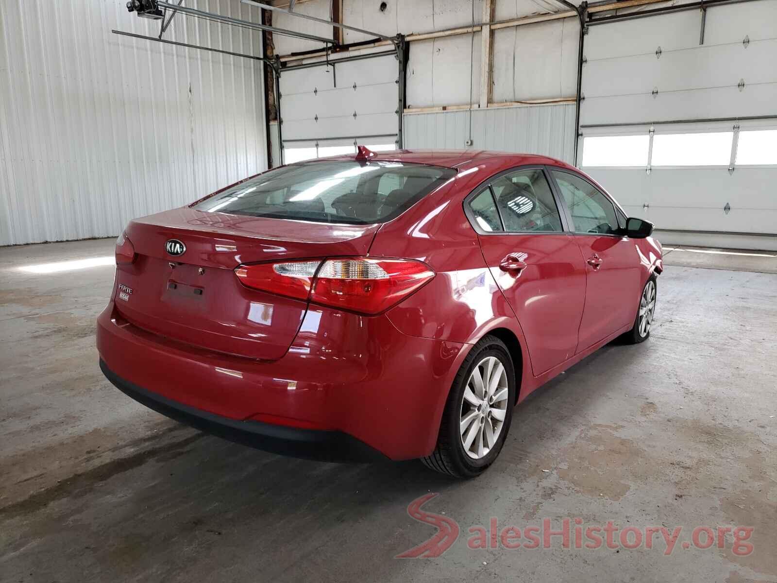 KNAFX4A67G5552556 2016 KIA FORTE