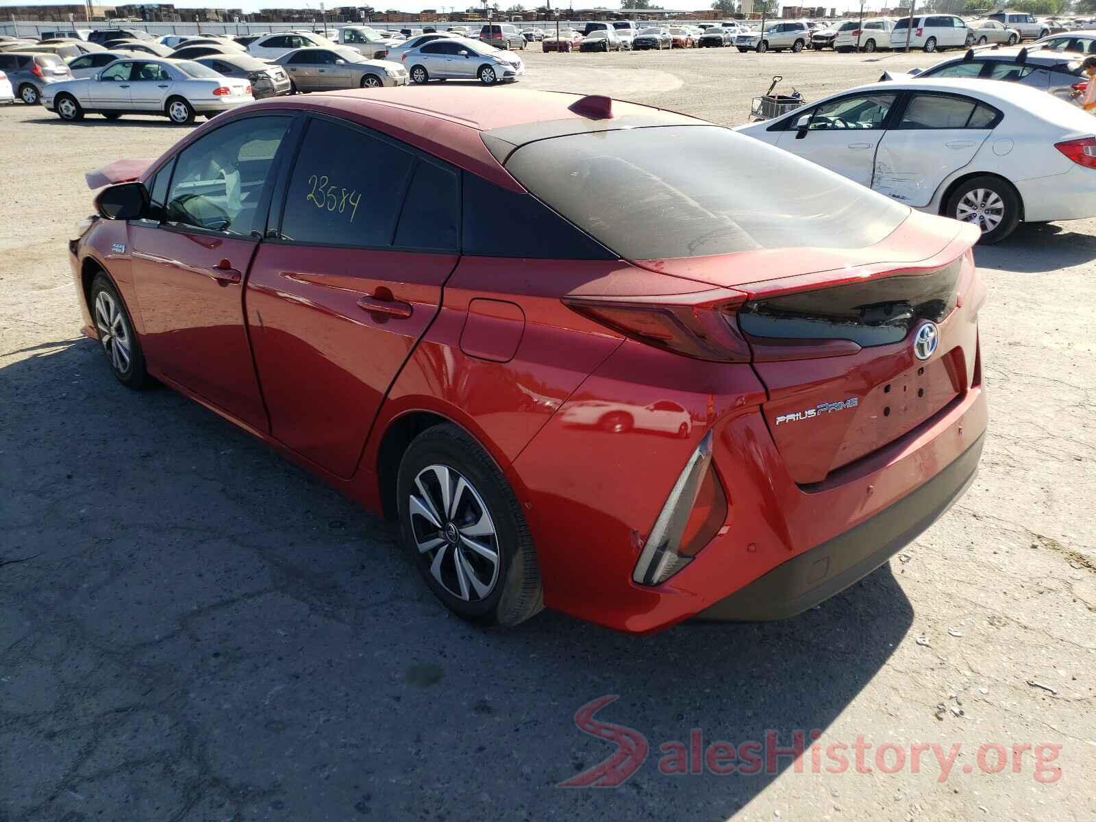 JTDKARFP7J3092321 2018 TOYOTA PRIUS