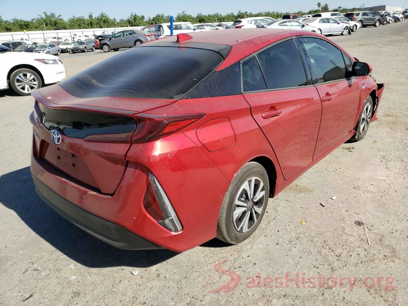 JTDKARFP7J3092321 2018 TOYOTA PRIUS