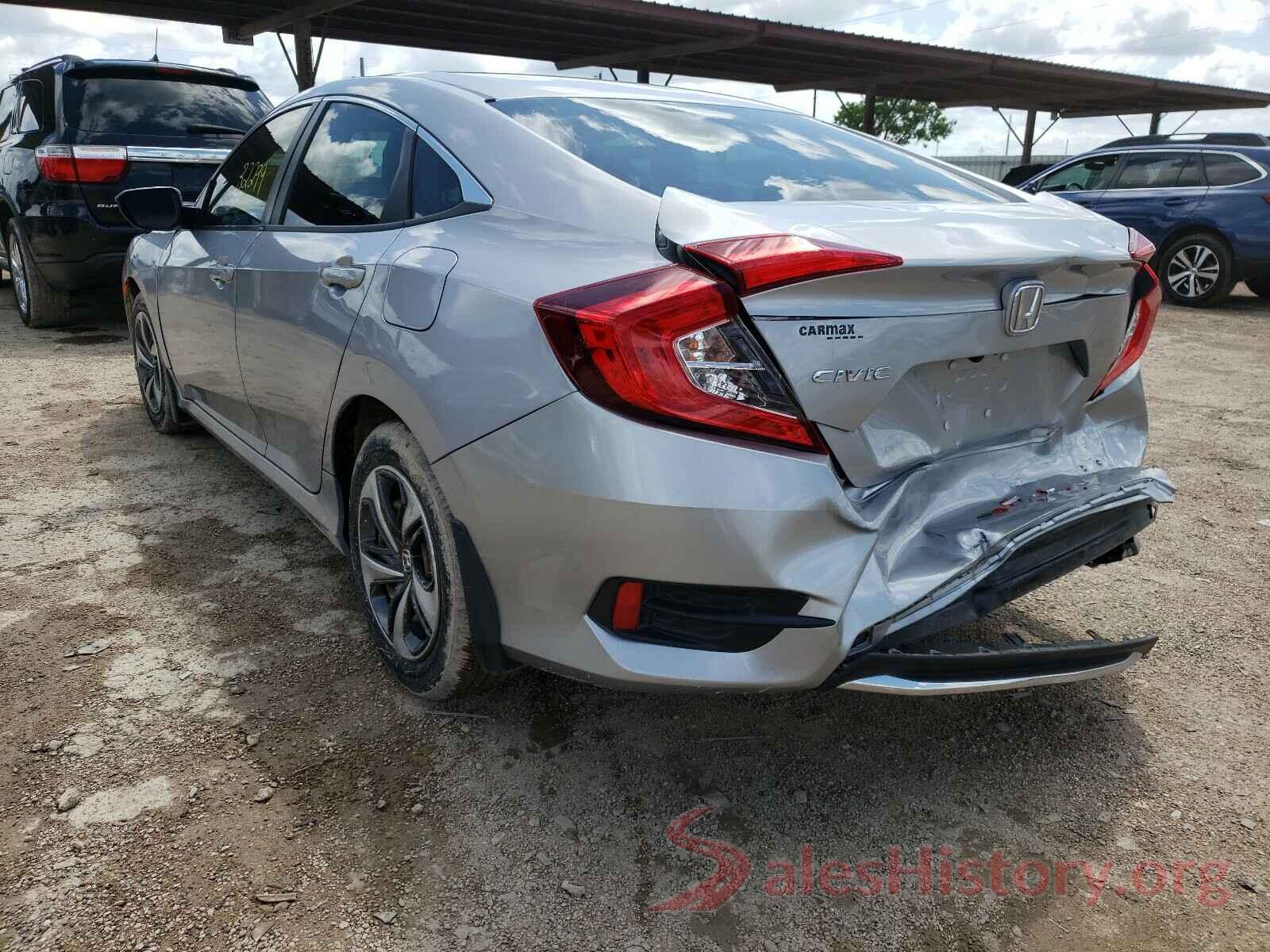 19XFC2F6XKE030318 2019 HONDA CIVIC